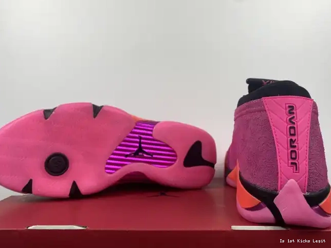 14 (W) Low Jordan DH4121-600 Retro Pink Shocking 0529